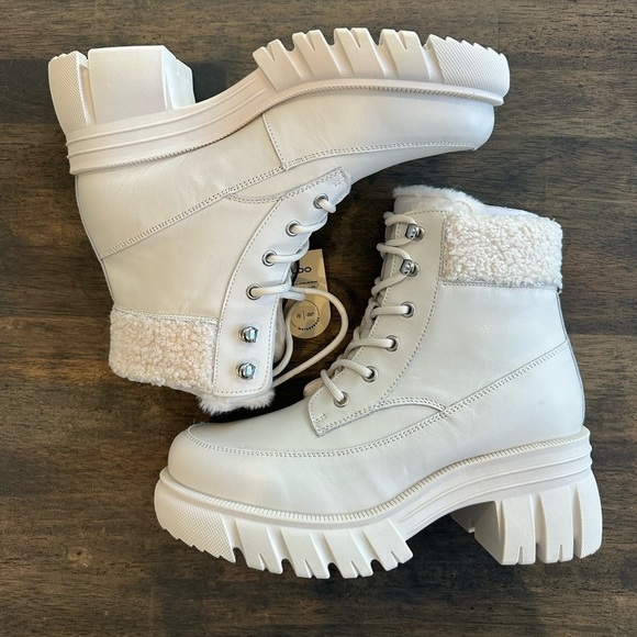 Aldo Nydoremas Bootie White - Picture 1 of 6